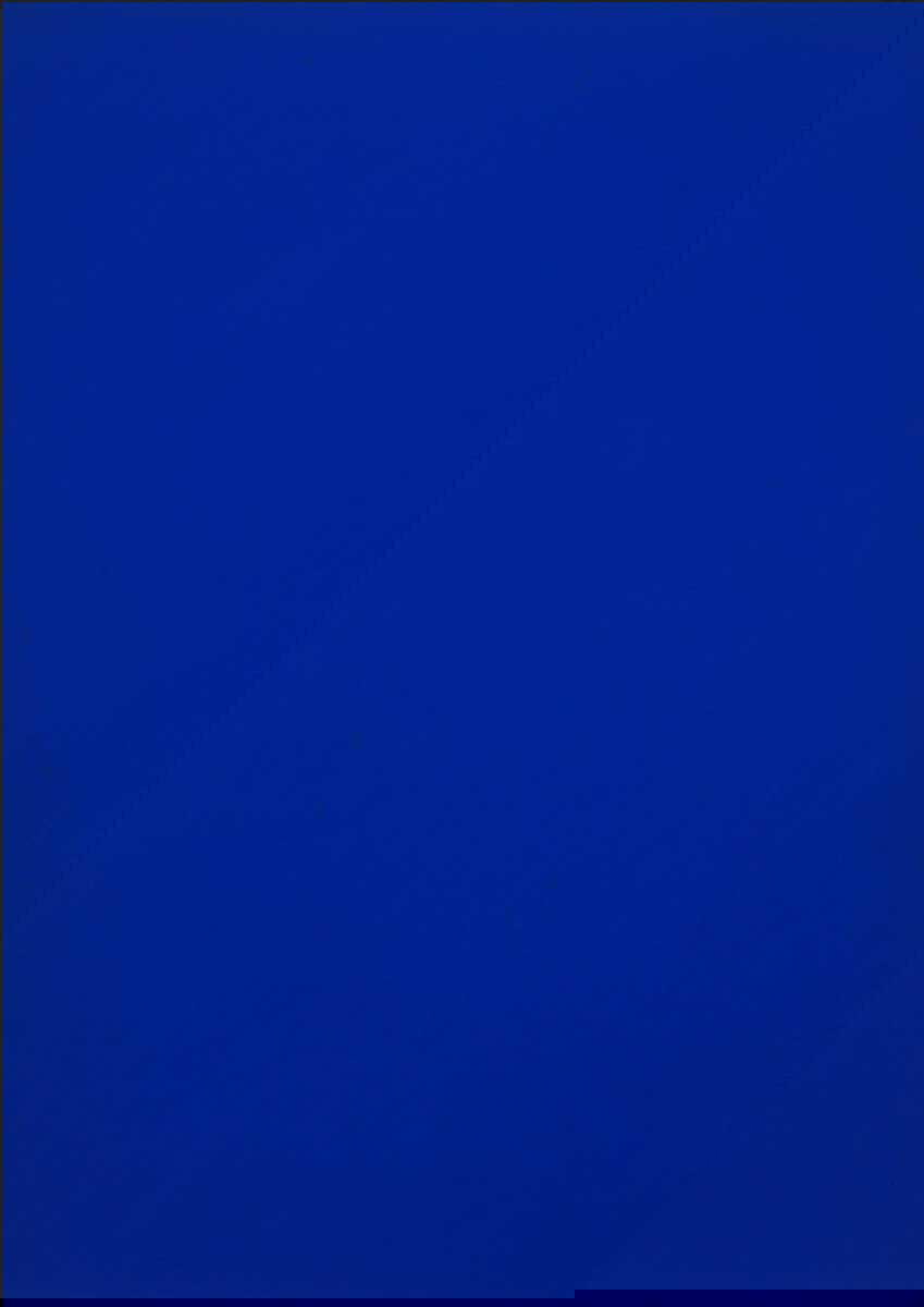 yves klein blue monochrom
