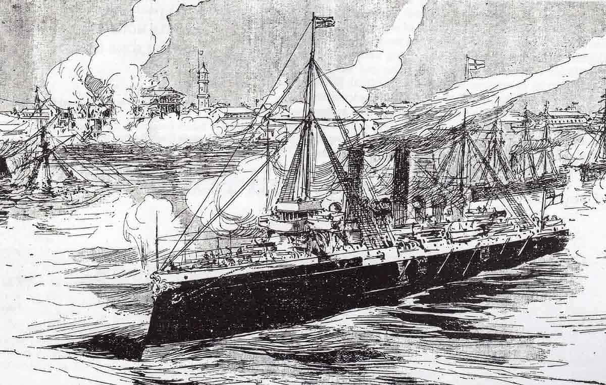 zanzibar ship illustration