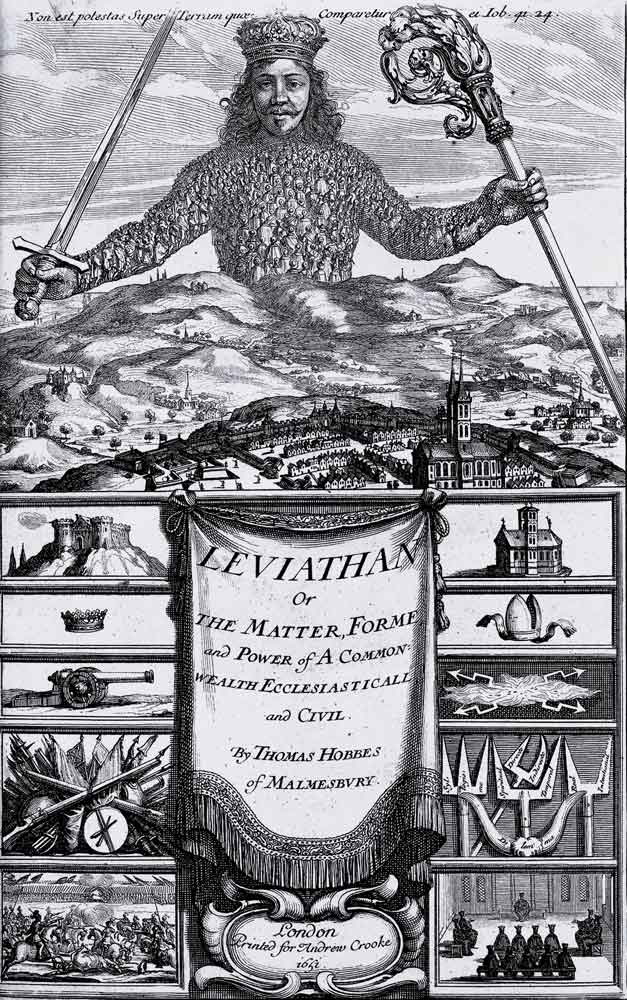 Bosse leviathan frontispiece