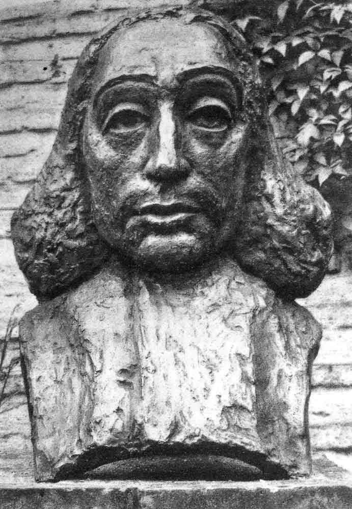Huttenbach bust spinoza