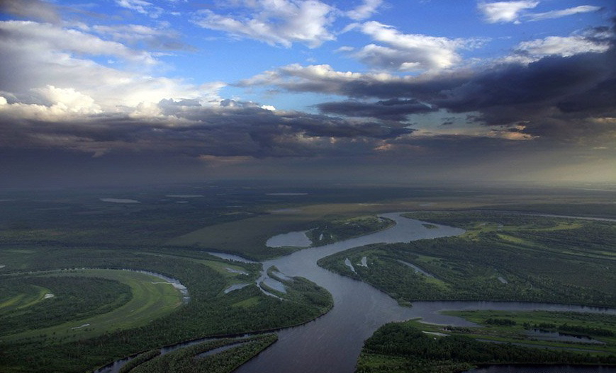Ob-Irtysh River. Source: Wikimedia Commons