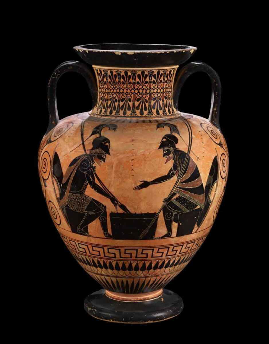 achilles and ajax amphora