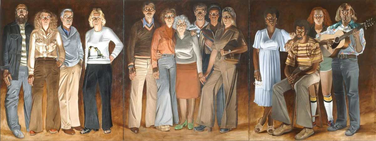 alfred leslie americans youngstown ohio painting