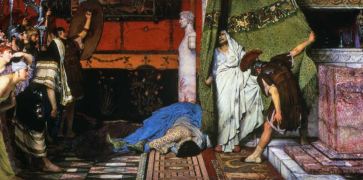 alma tadema roman emperor