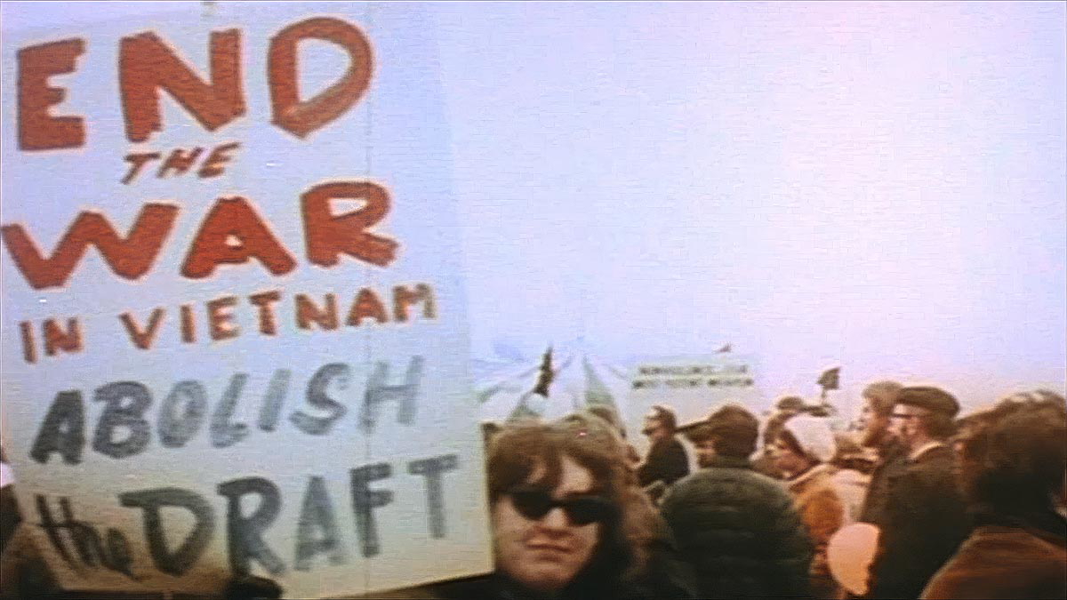 anti war anti draft protest