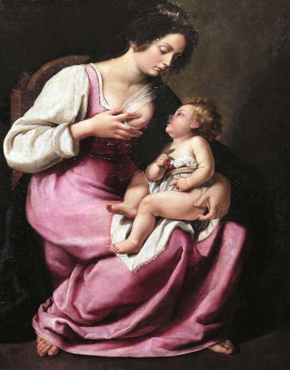 artemisia gentileschi madonna and child