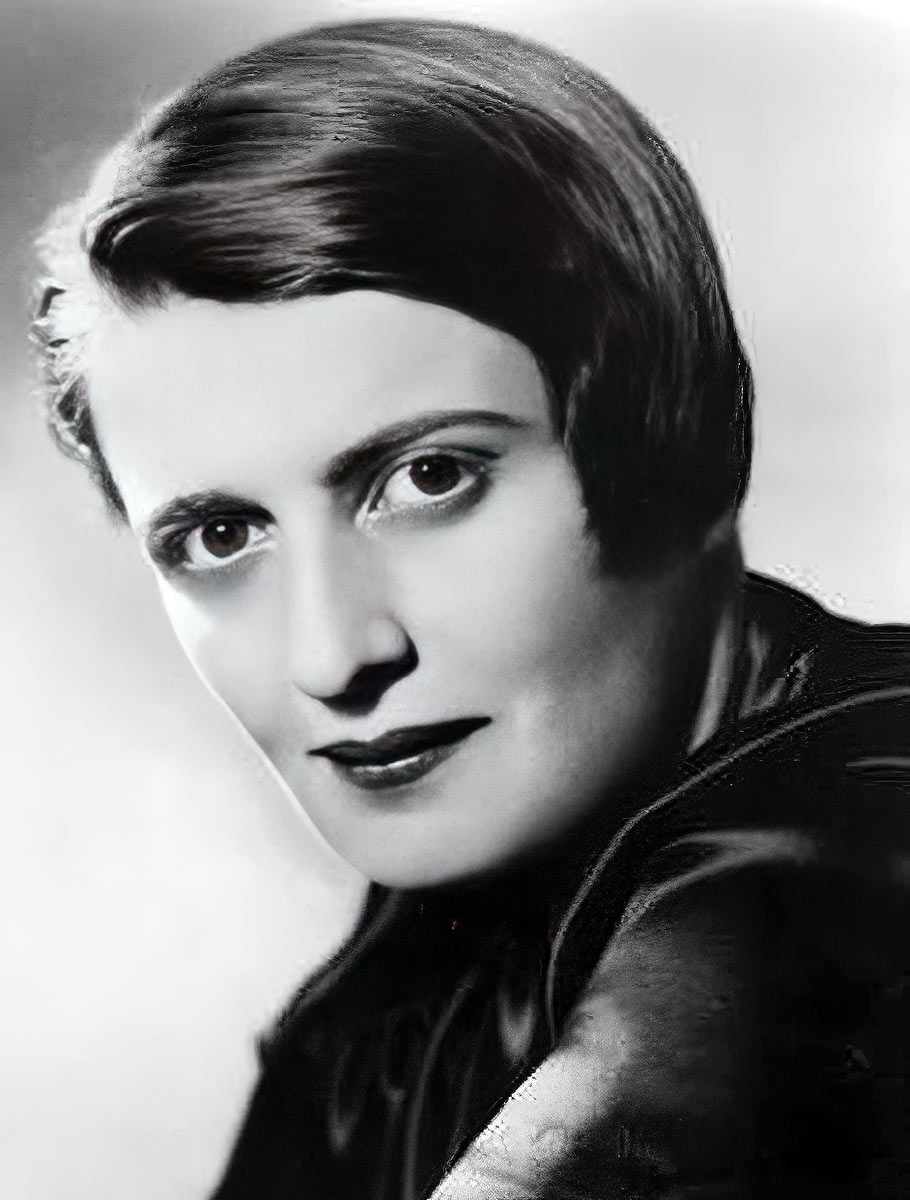 ayn rand portrait