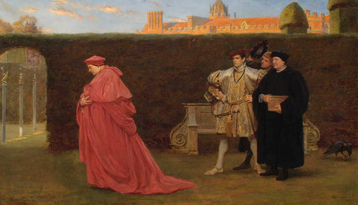 cardinal wolsey in disgrace