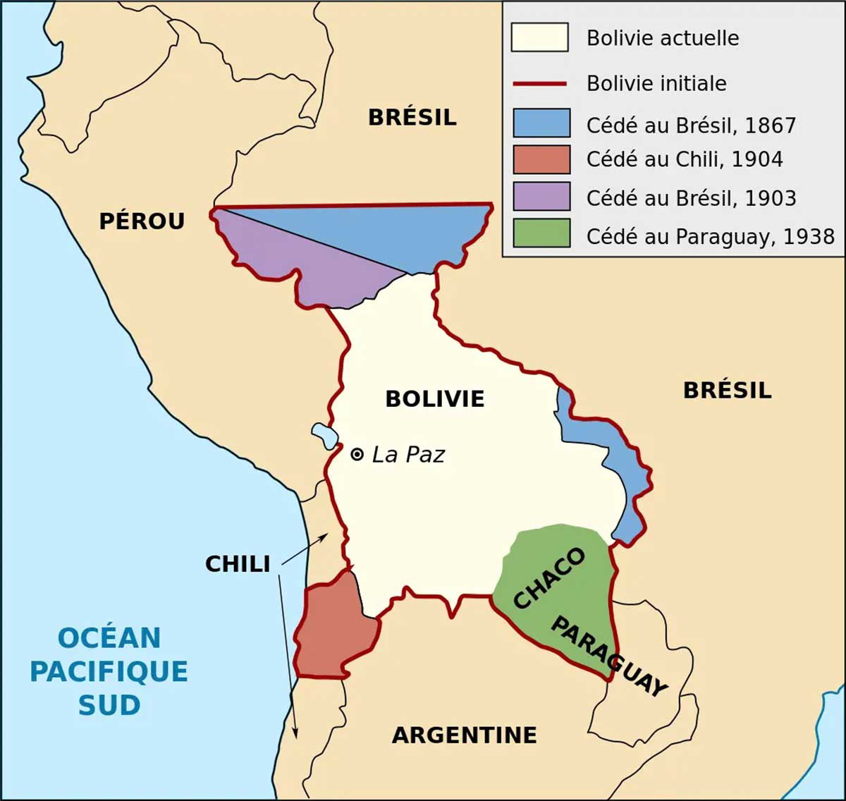 chaco war map