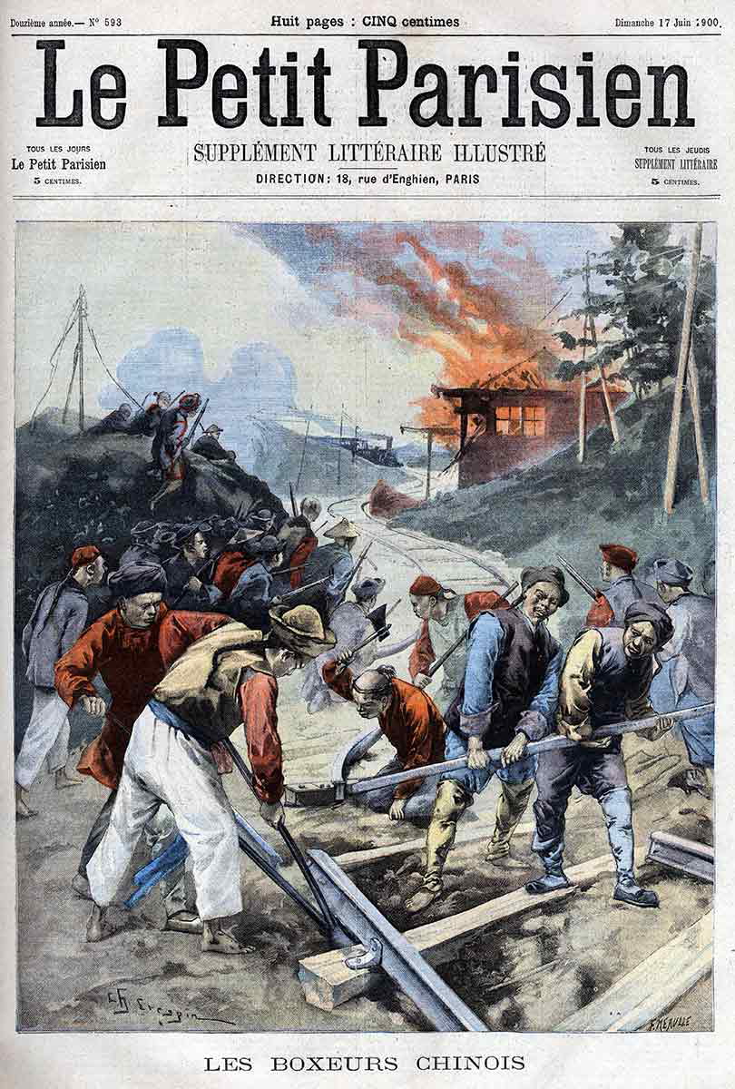 chinese boxer rebellions cartoon