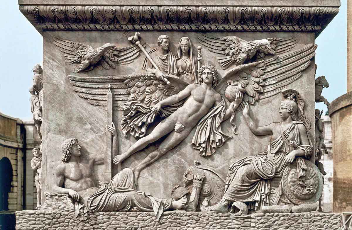column base apotheosis roman emperor antoninus pius