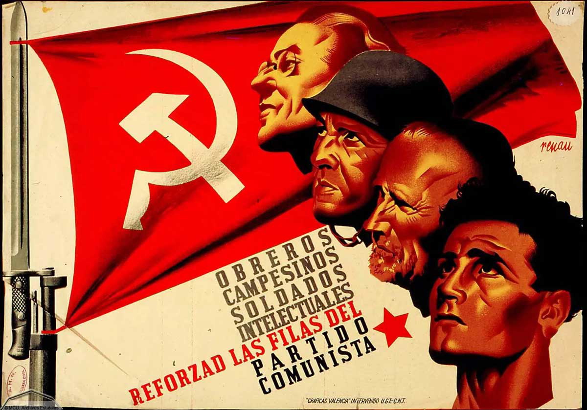 communist party spain spanish republicans
