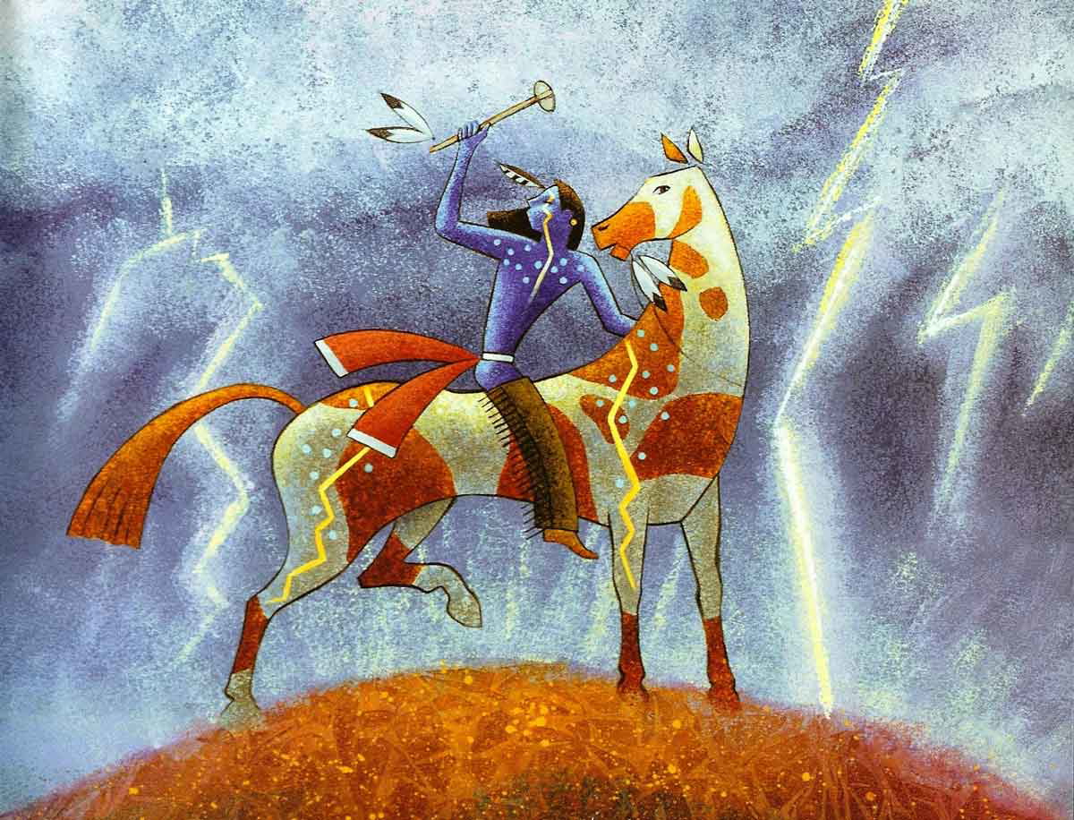 crazy horse war paint