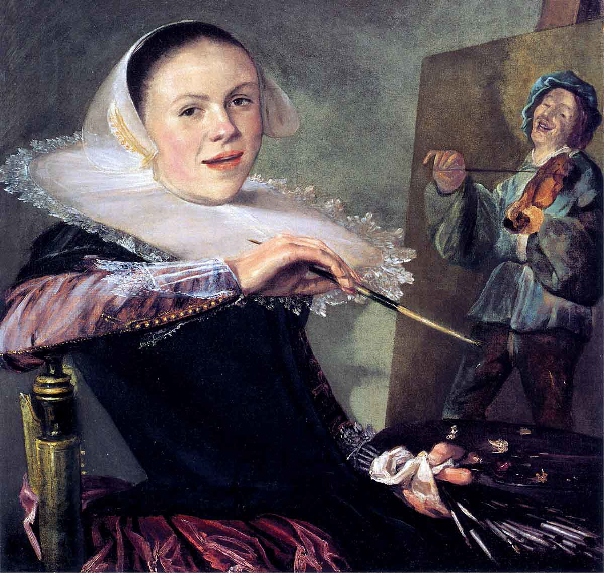 dutch artist judith leyster self portrait