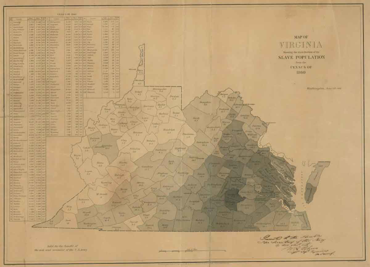 enslaved population wv va
