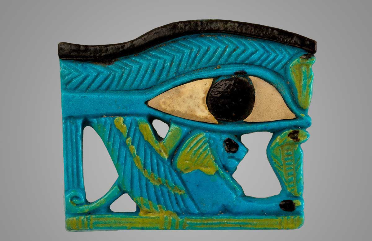 Wedjat eye amulet, 1070–664 B.C. Source: The Metropolitan Museum