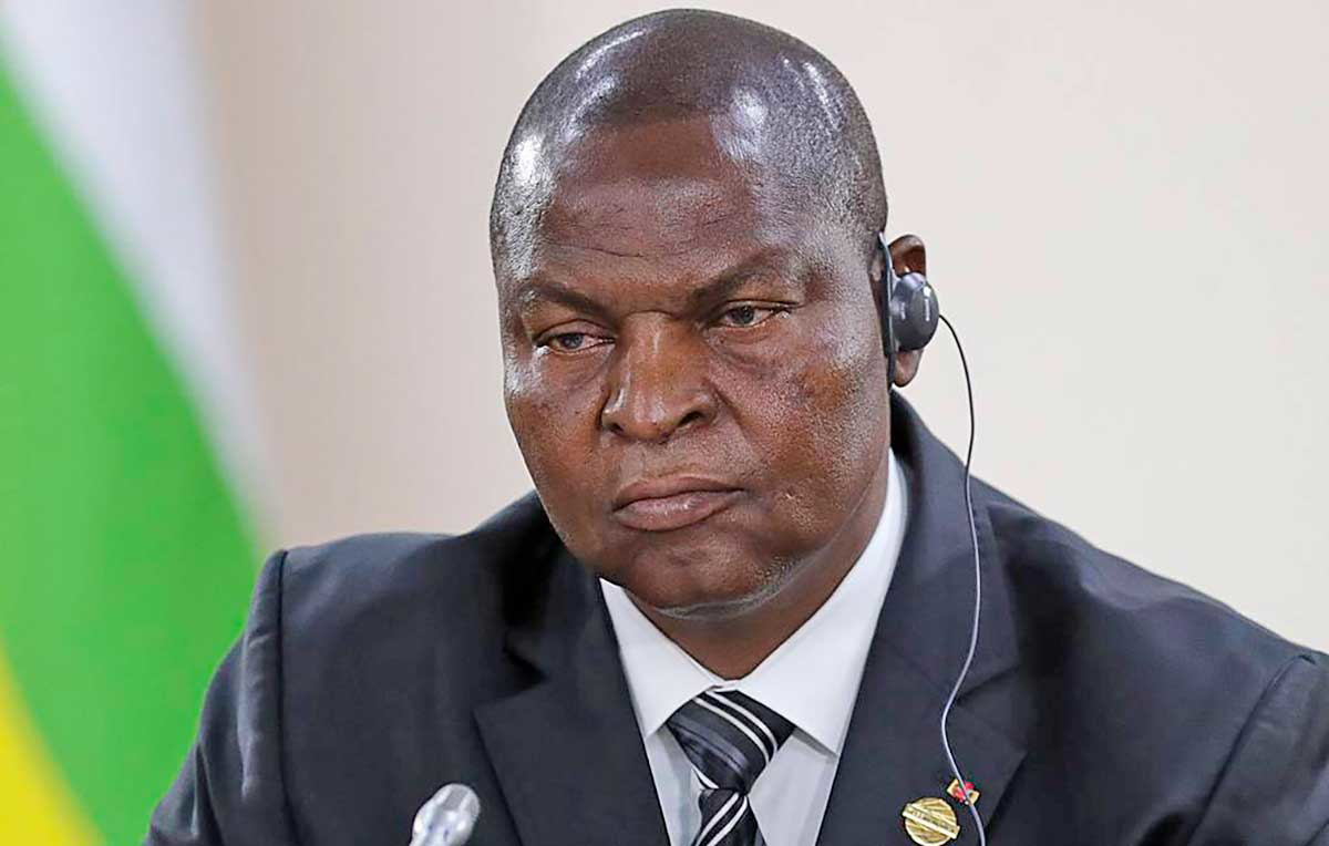 Central African Republic President Faustin-Archange Touadera. Source: Mikhail Metzel/TASS