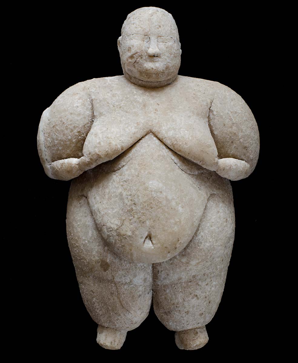 figurine woman catalhoyuk