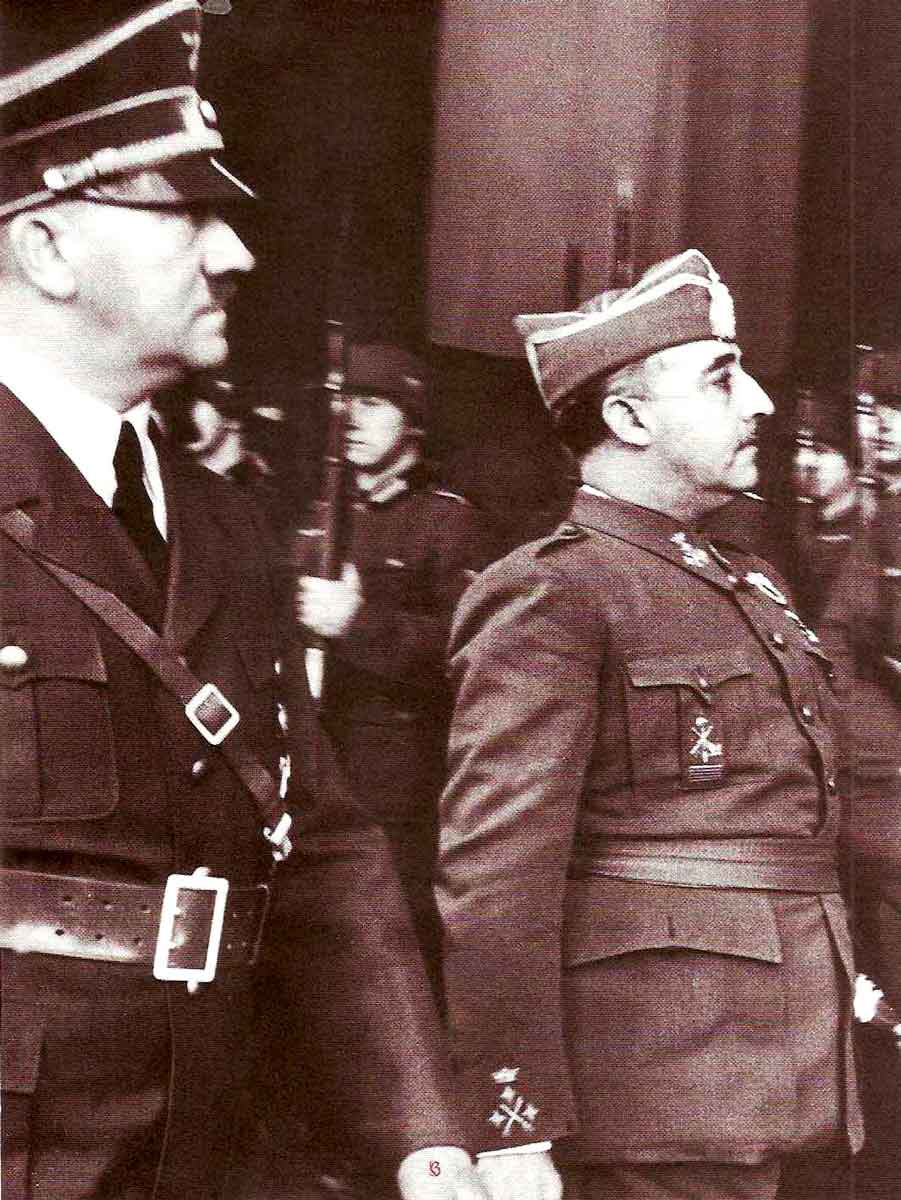 franco hitler nationalists