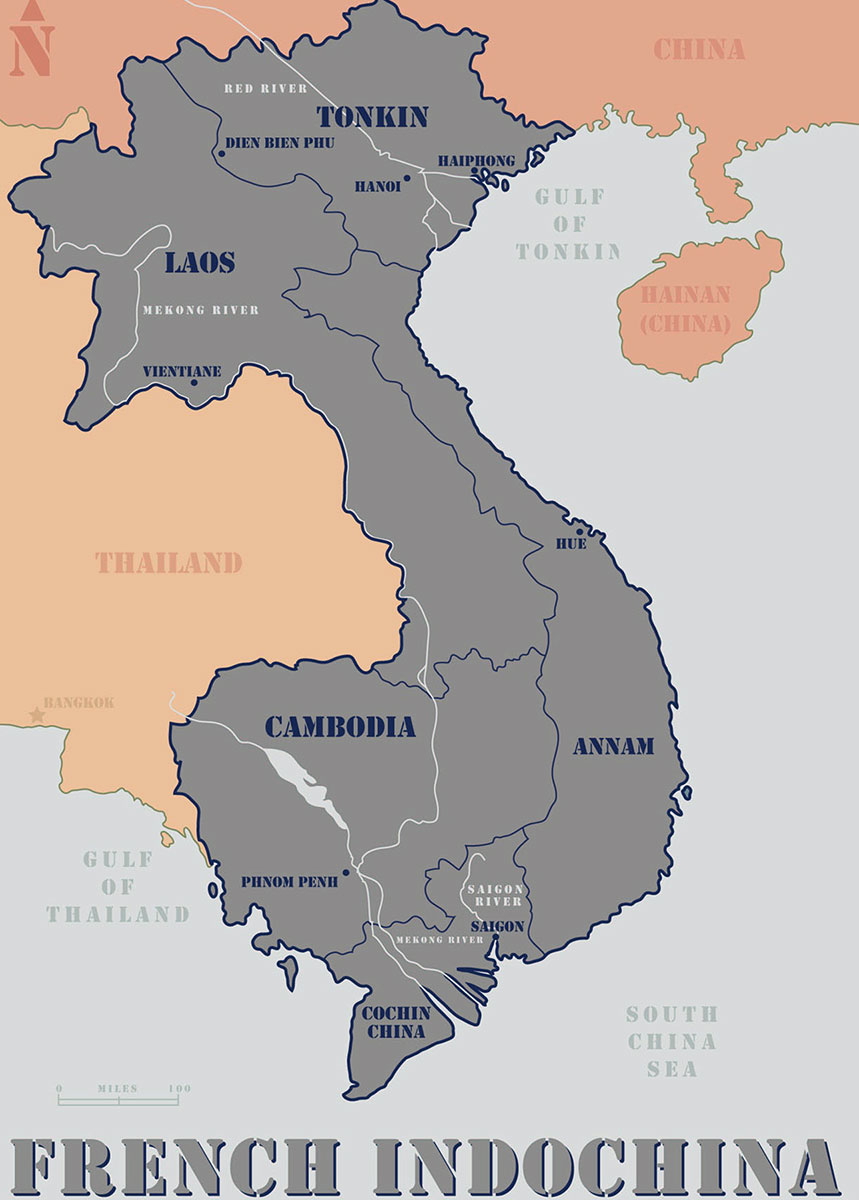 french indochina map