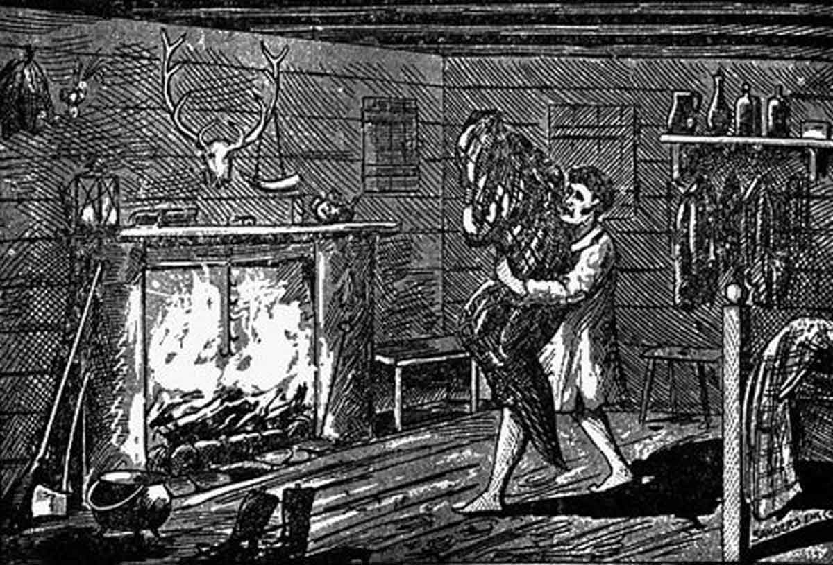 illustration burn bell witch