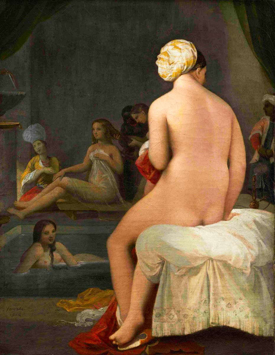 ingres de harem painting 1828