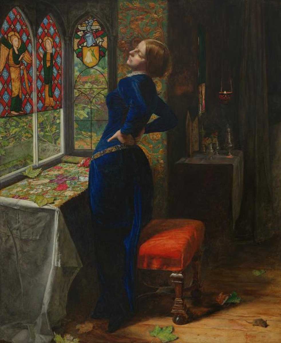 john millais mariana painting