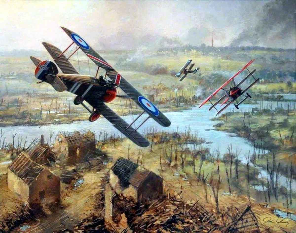 last flight of the red baron