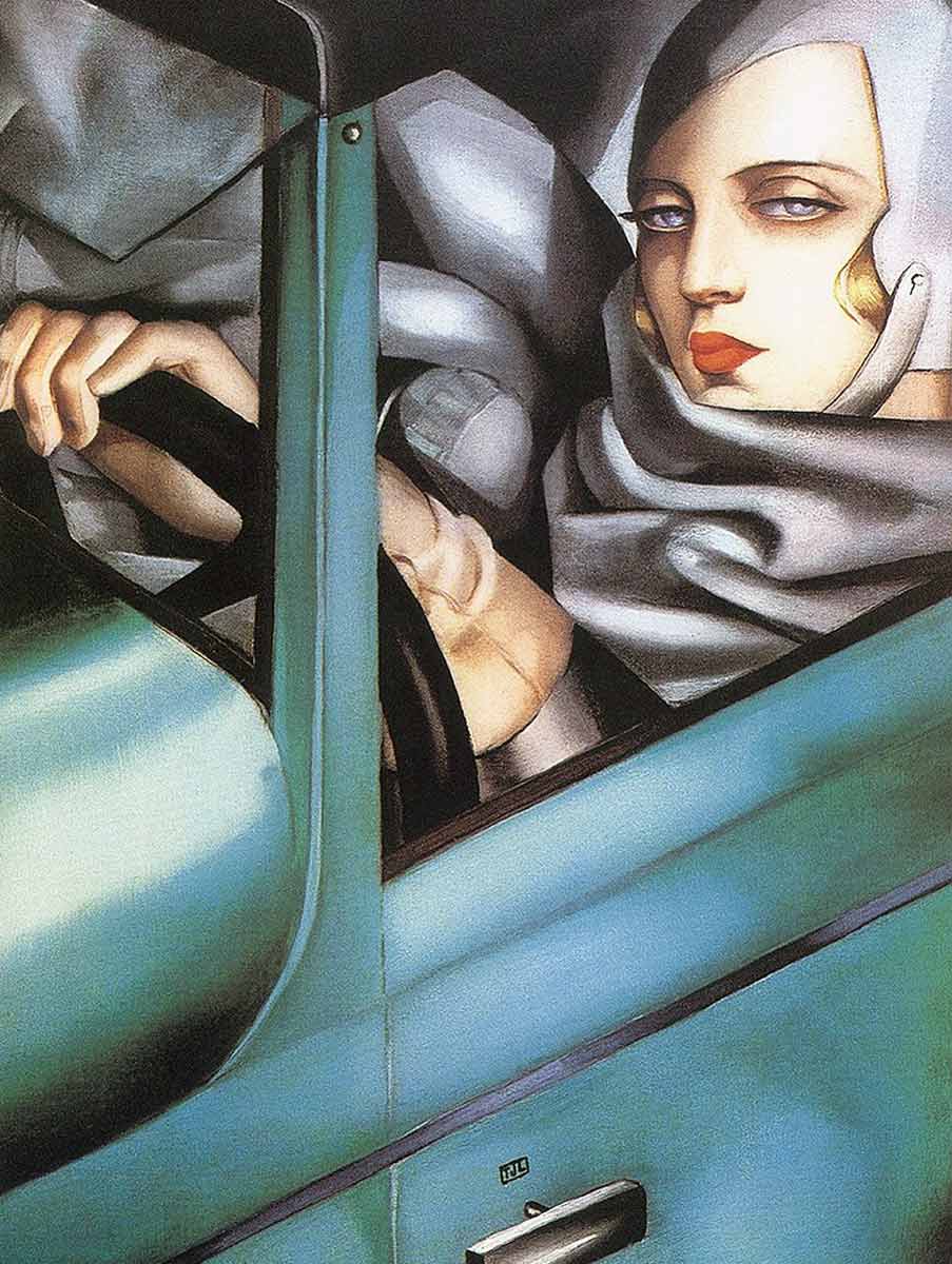 lempicka self portrait painting