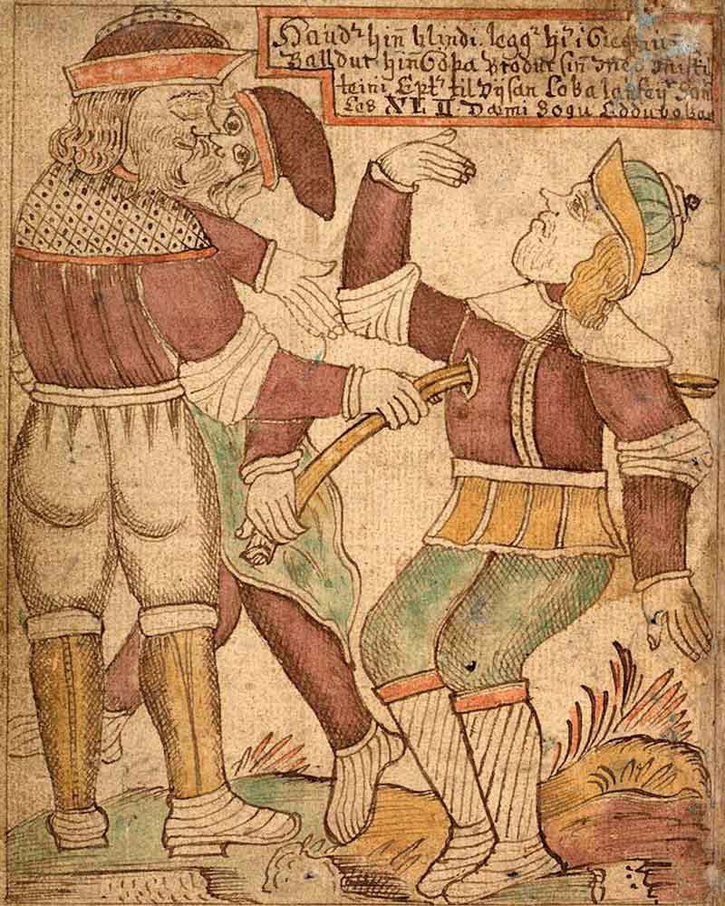 loki-baldr-gods-18th-century-manuscript