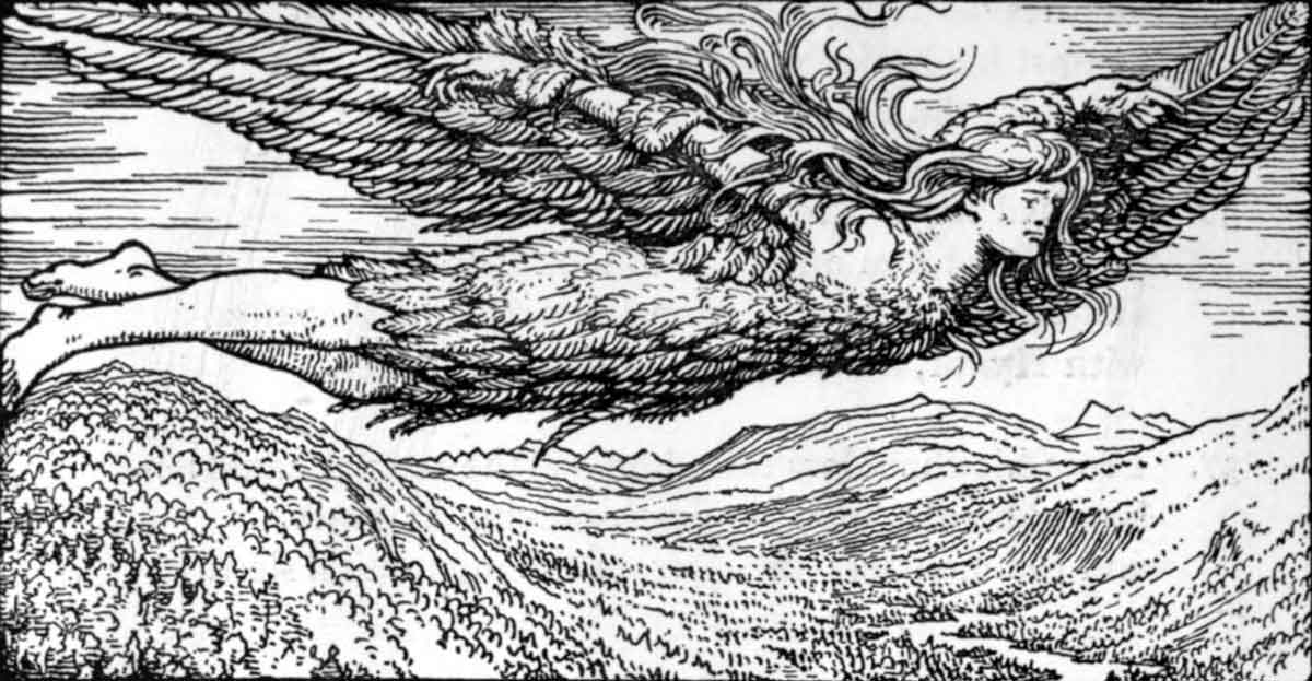 loki flight to jotunheim collingwood 1908 public domain