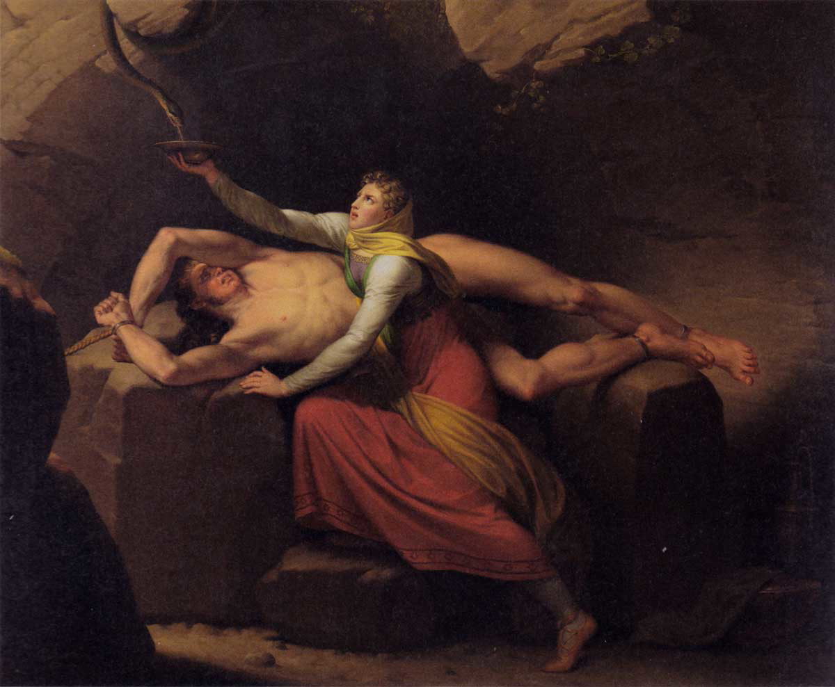 loki sigyn 1810 christoffer wilhelm eckersberg