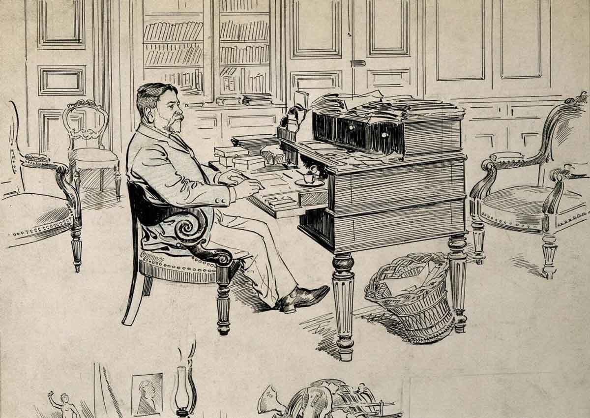 louis pasteur line drawing