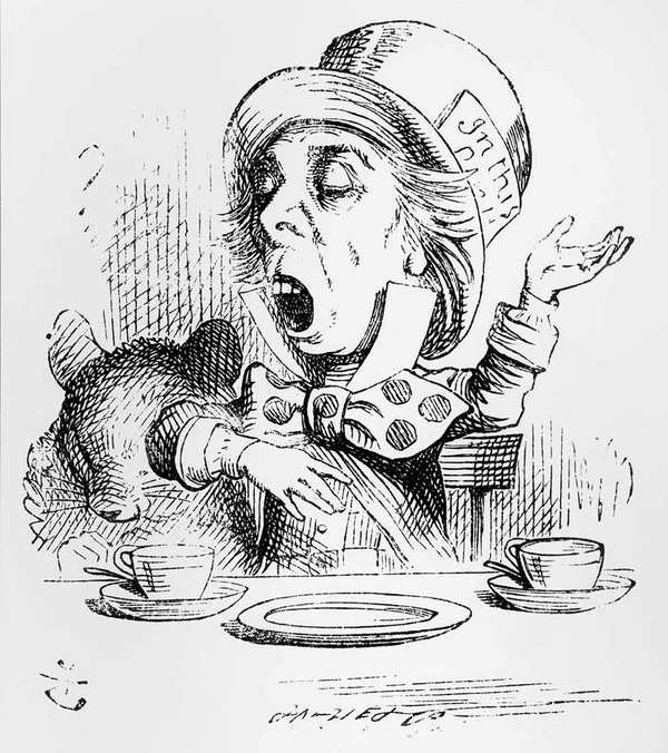 What Does the Mad Hatter Symbolize in Alice in Wonderland?