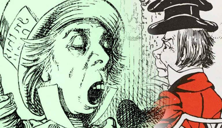 mad hatter symbolize alice in wonderland