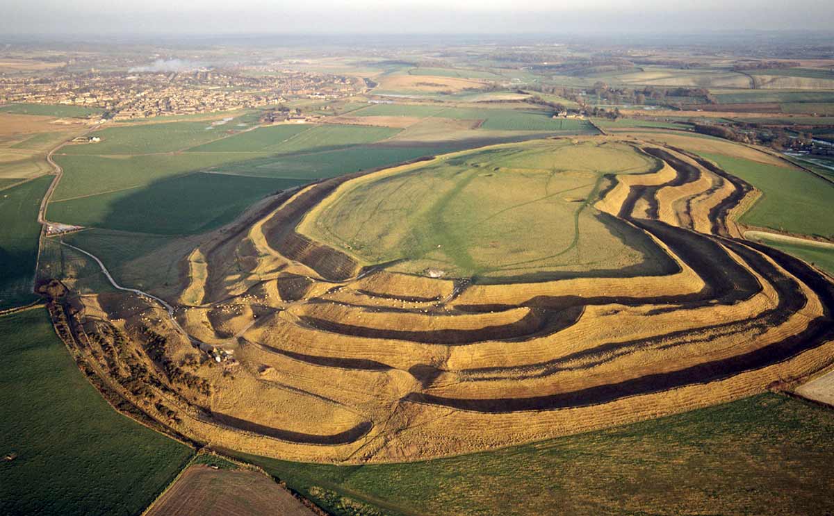 maiden castle hillfort