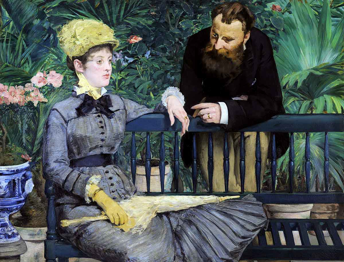 manet in the conservatory