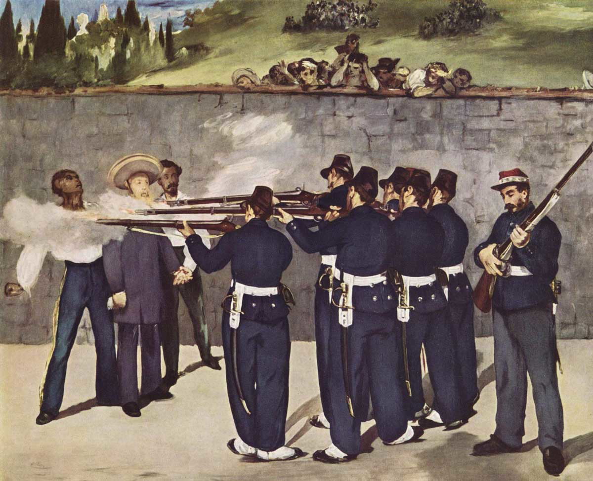 manet the execuation of maximilian