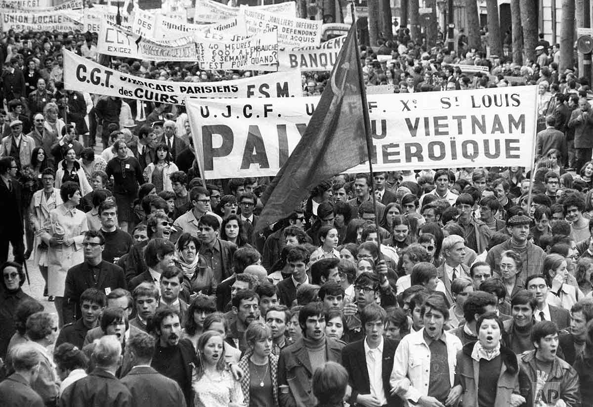 march palace republique bastille may demonstrations photo