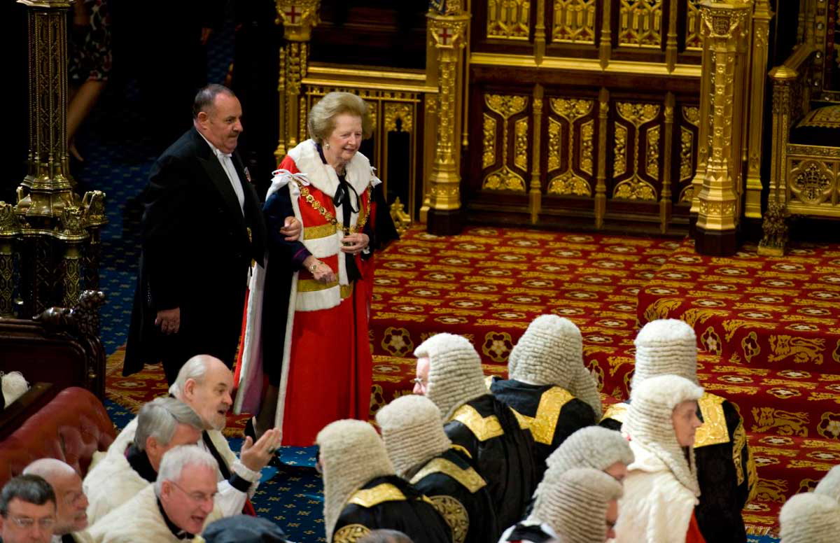 margaret thatcher house of lords