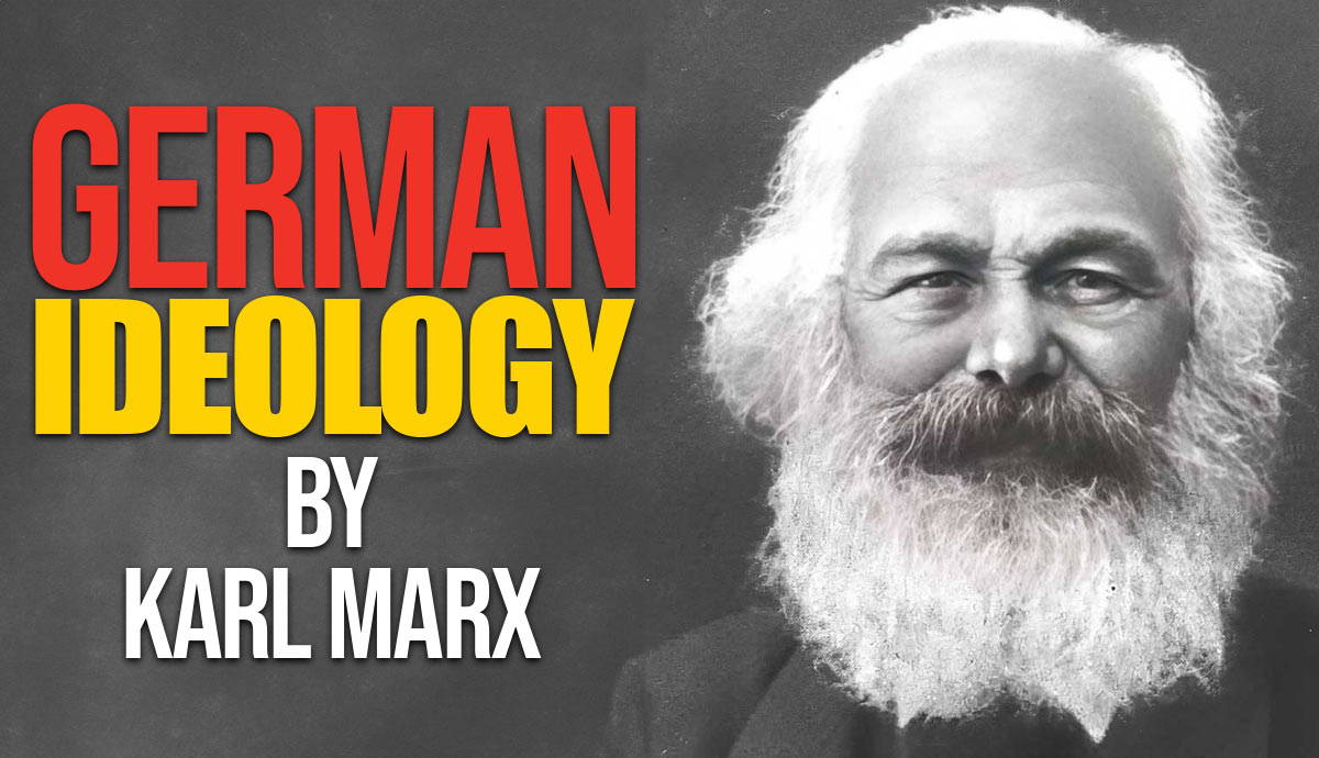 marx german ideology materialism