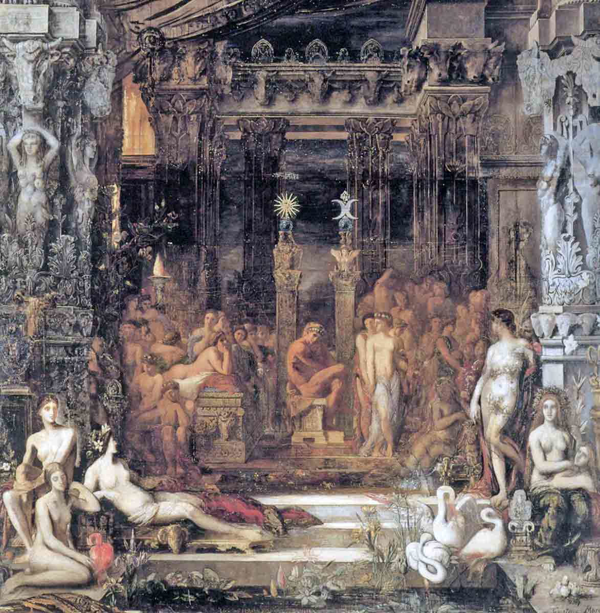moreau thespius painting