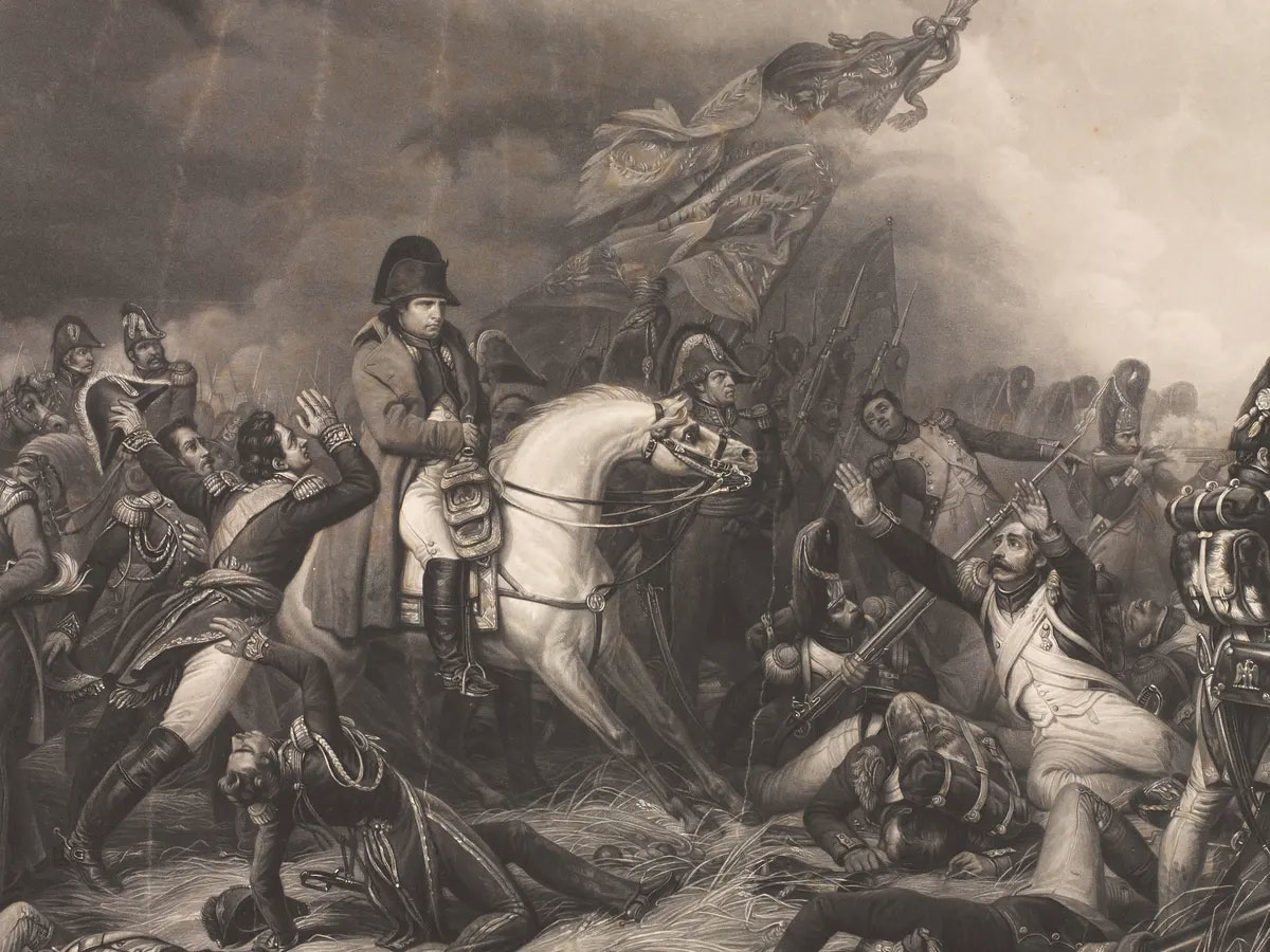 napoleon at waterloo jazet after steuben