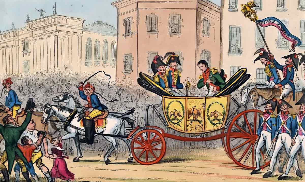 napoleon enters paris 100 days