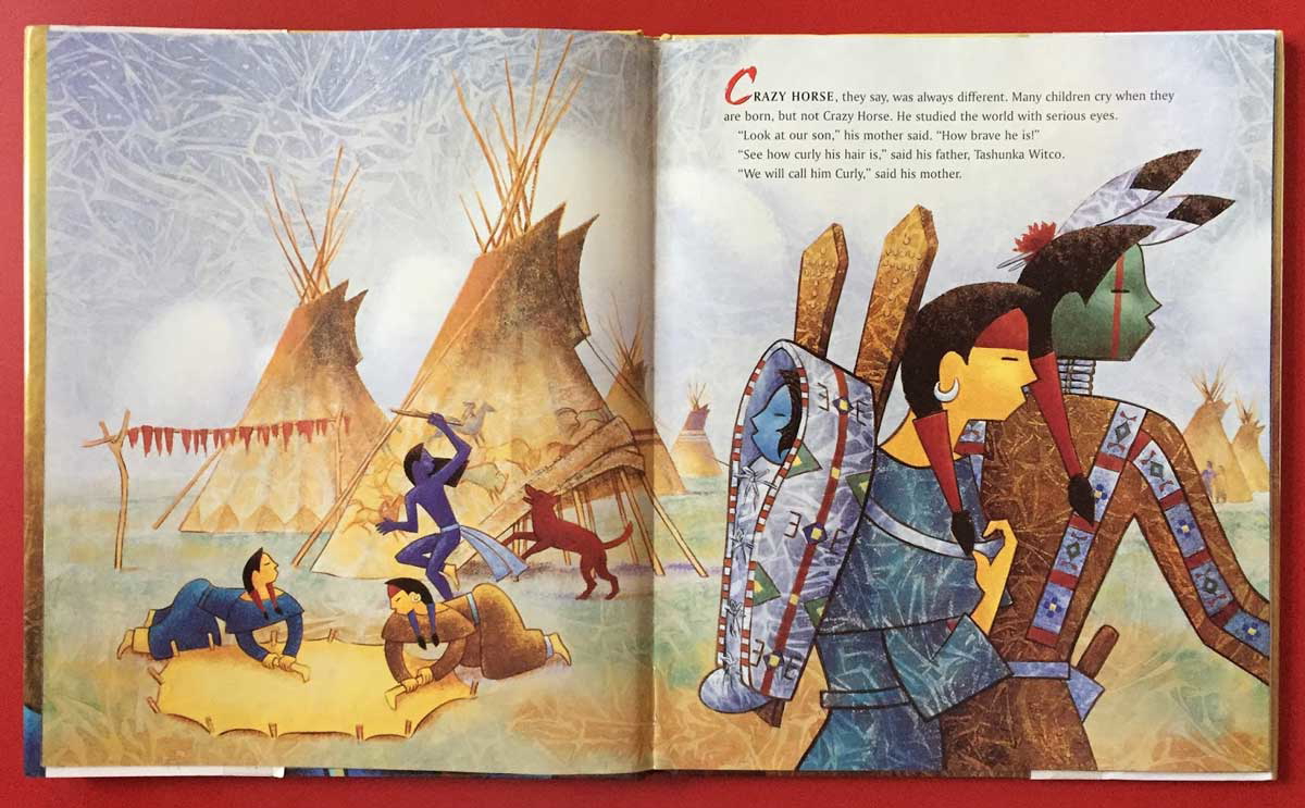 picture book infant crazy horse