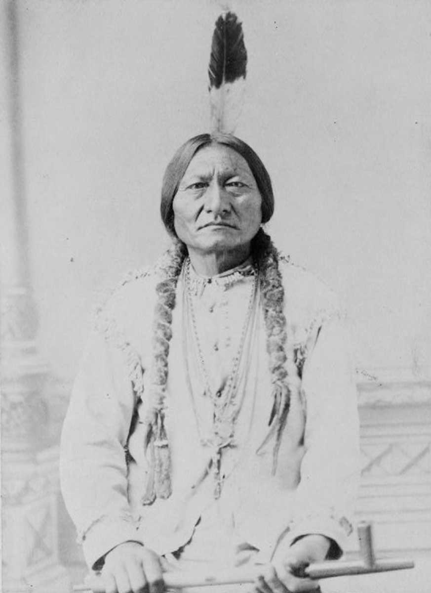 portrait sitting bull