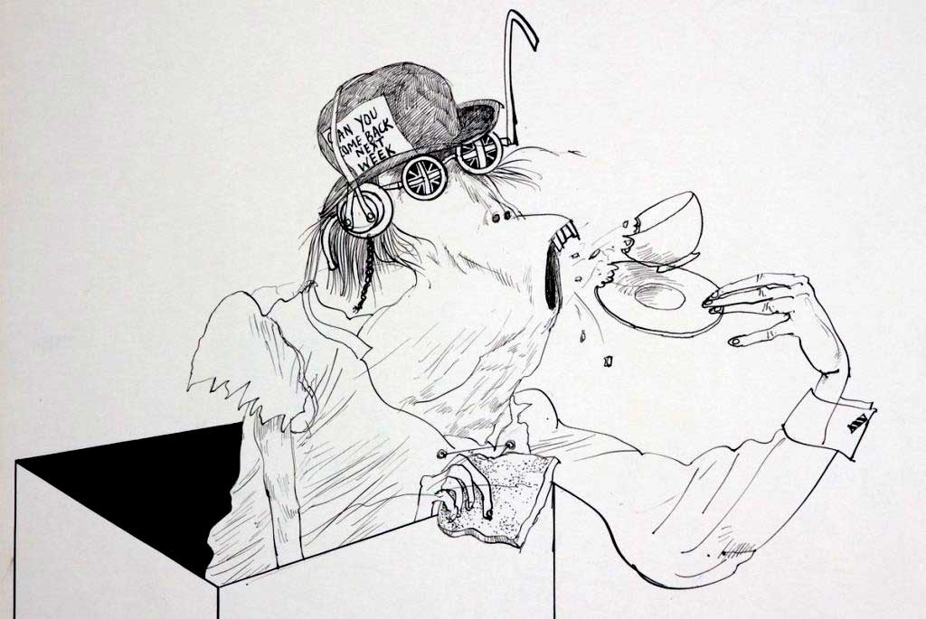 What Does the Mad Hatter Symbolize in Alice in Wonderland?