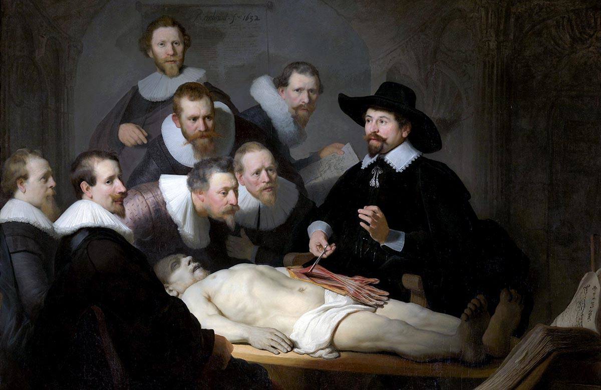 rembrandt anatomy lesson nicolaes tulp