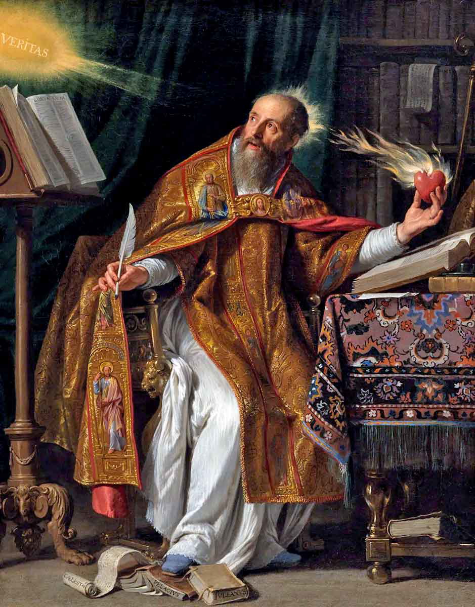 saint augustine by philippe de champaigne