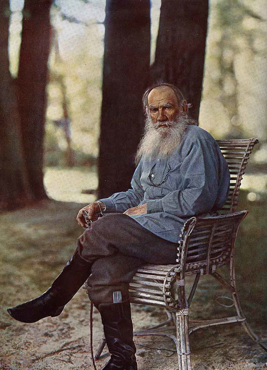 sergey prokudin gorsky photograph leo tolstoy